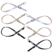 3 Pairs Women'S Adjustable Ankle Straps For Heels Detachable Faux