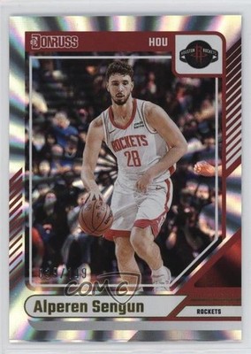 2024-25 Panini Donruss Holo Laser 39/149 Alperen Sengun #120 e3p