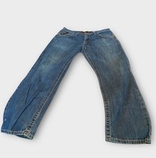 Ariat FR Jeans Men 34x30 Blue M3 Loose Protective Pants Workwear Fire Resistant