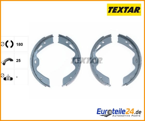 Bremsbackensatz, Feststellbremse Textar 91076700 FüR Porsche-image
