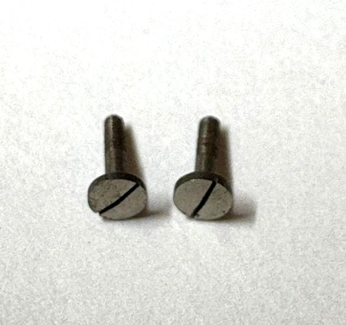 2 HAMILTON 16 SIZE POCKETWATCH #484 CASE SCREWS NEW OLD STOCK  ------ BB - 2001