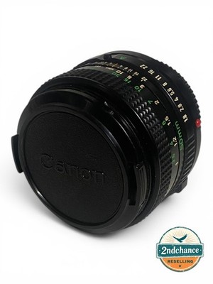 Canon FD 50mm 1:1.8 Objektiv Lens analoge FD Kamera schwarz