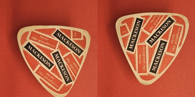 Mackeson taste the goodness Brauerei Bierdeckel Bier