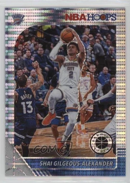 2019 Panini NBA Hoops Premium Stock Box Set Pulsar Prizm Shai Gilgeous-Alexander