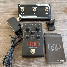 DigiTech TRIO Band Creator + FS3X 4 Cables