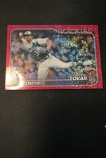 2024 Topps Chrome - Ezequiel Tovar #105 Magenta Speckle Refractor /350