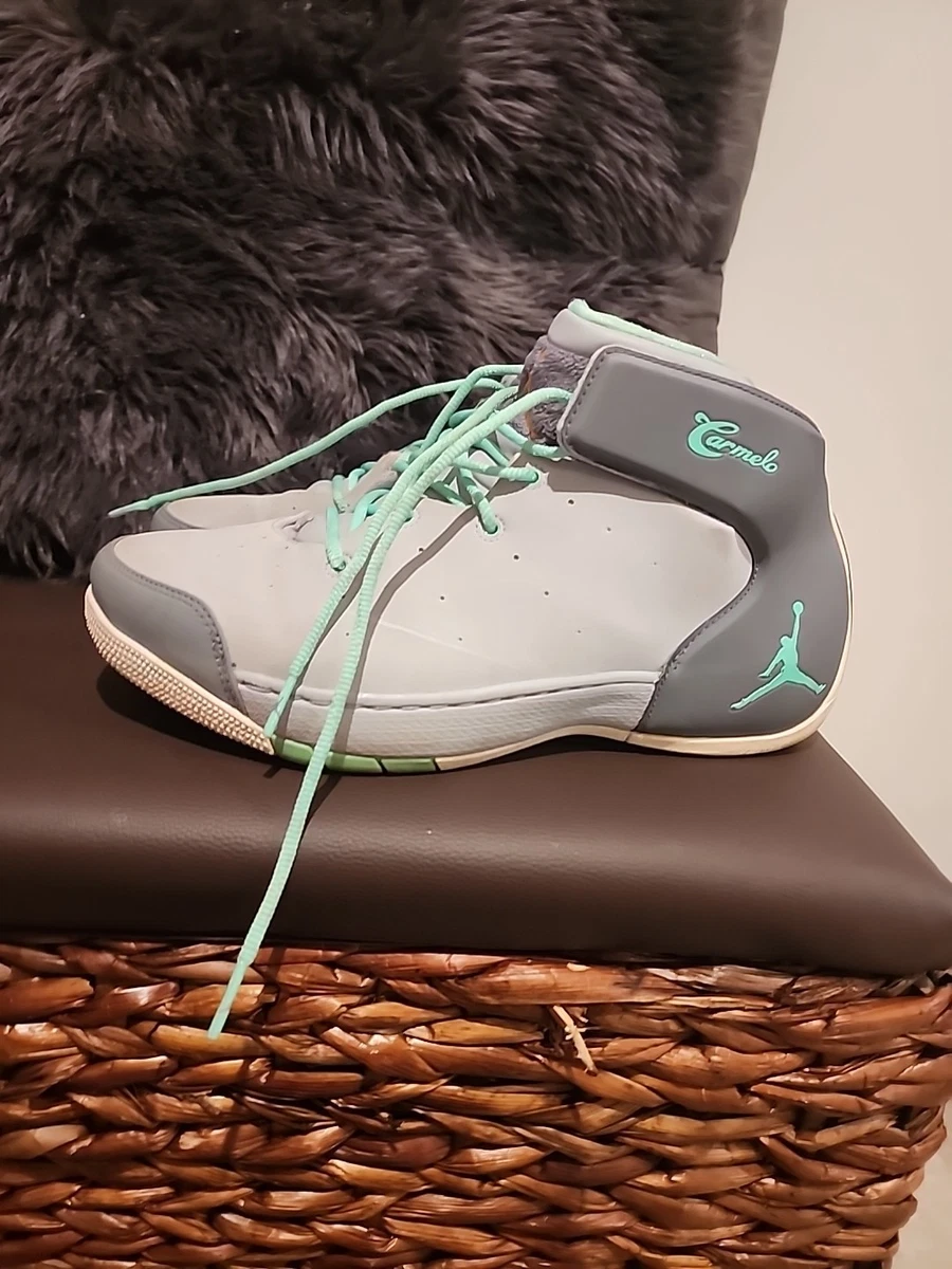 Jordan Melo 1.5 Gray and Mint High-Top Sneakers s-l400.jpg main image 3