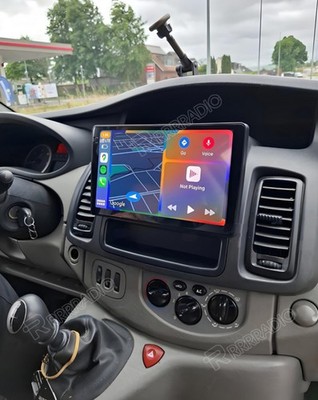64GB Android 15 Autoradio GPS Navi BT Für Opel Vivaro A Renault Trafic 2010-2014