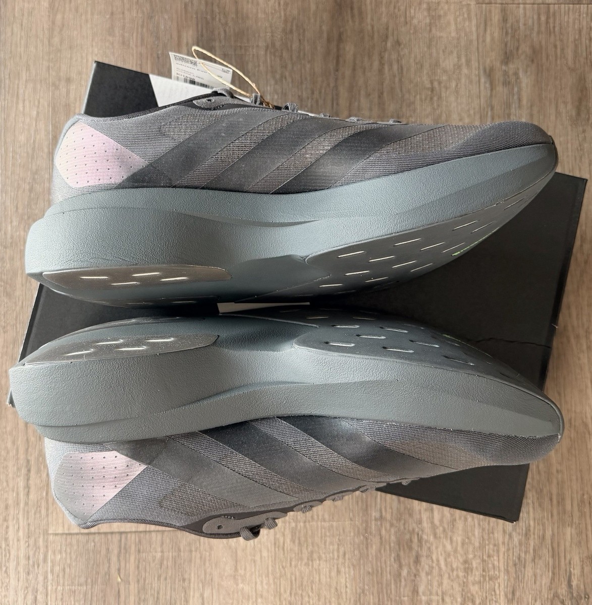 Adidas ADIZERO EVO SL Grey Black Lime Burst (KI1898  display picture 1