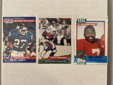 Rodney Hampton | Lot of 3 Cards | Giants | 1990 | ROOKIE | Excellent cond.