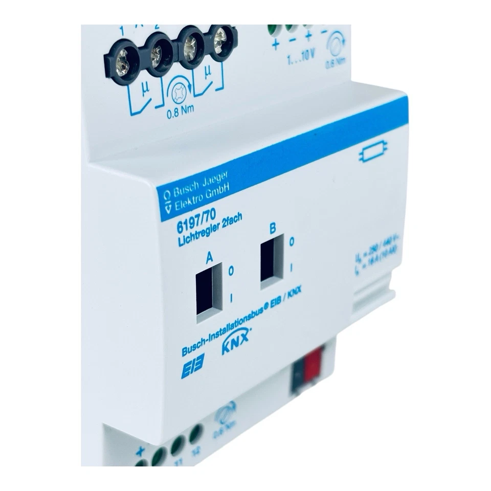 Busch-Jaeger 6197/70 Lichtregler / 2fach / Bussystem-Lichtsteuereinheit - Bild 2 von 3