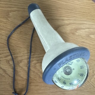 Plastimo Handkompass 0–360° Skala blau/weiß mit Tragekordel Kunststoff