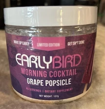 Early Bird Morning Cocktail Grape Popsicle  *free shipping*
