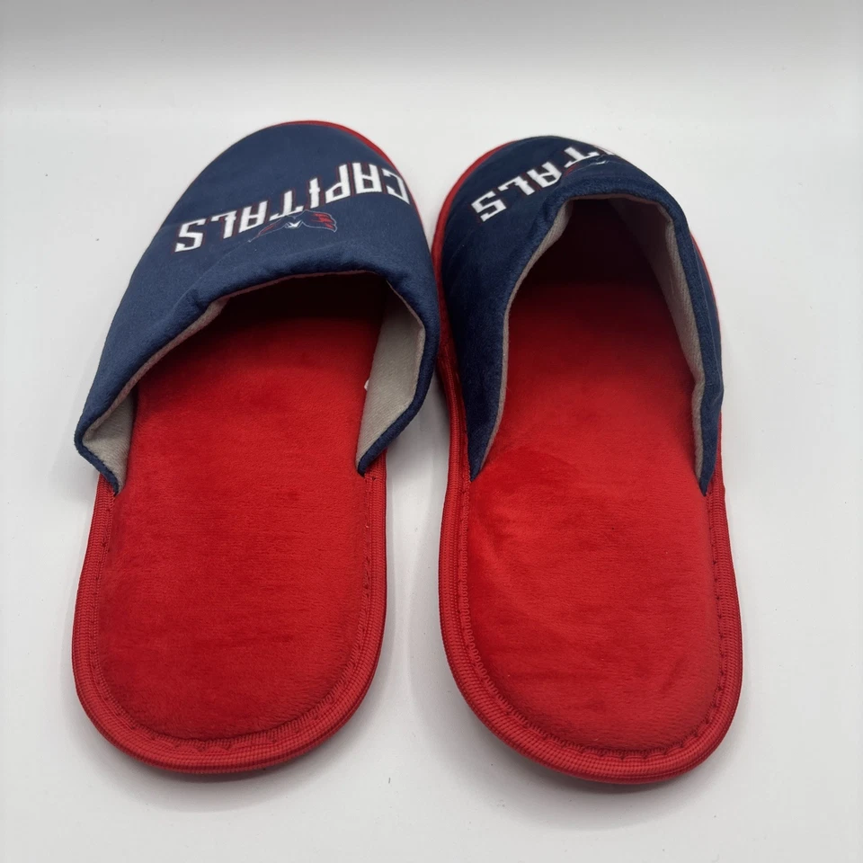 Foco Washington Capitals Hockey Team Slippers Men's Size Large (11-12) - Image 3 of 4