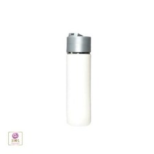 Plastic Bottle PE Refillable Squeeze Bottles w/ Disc Cap 200ml White 25 9736