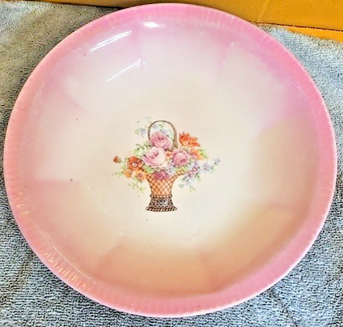 Antique Thompson Co. Serving Bowl Luster Finish- 9.75 Inches