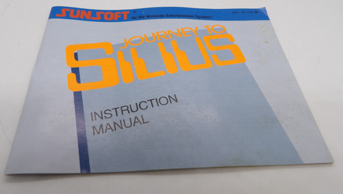 Journey to Silius Nintendo NES Completo CIB Auténtico con Espuma de Poliestireno Probado Funciona - Imagen 4 de 16