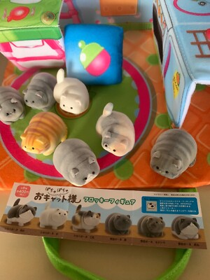 #ad 5 PCS SET Ushihito#x27;s Pocha Pocha Cat sama Flocky Figure $39.90