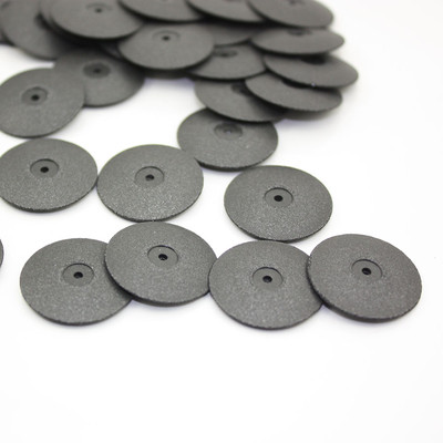 100 PCS Rubber Polishing Extra Coarse Disc Jewelry Rotary Tool Metal Polisher