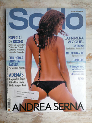 Revista Soho Colombia Magazine September Septiembre 2003 #44 Andrea Serna - 822