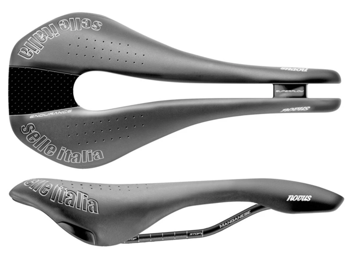 Selle italia novus superflow endurance bike saddle sales