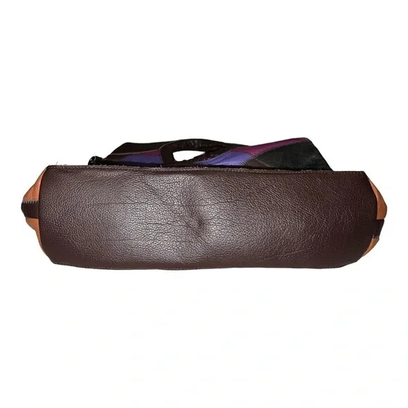 Joe's Jeans Patchwork Leather Multicolor Clutch H… - image 3