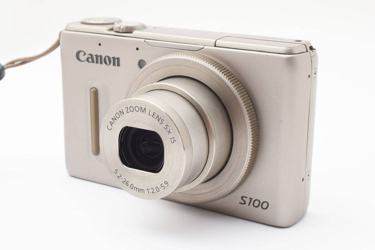 Canon PowerShot S100 シルバー Canon Digital Camera PowerShot S100 Silver 12.1 w/Chager Box