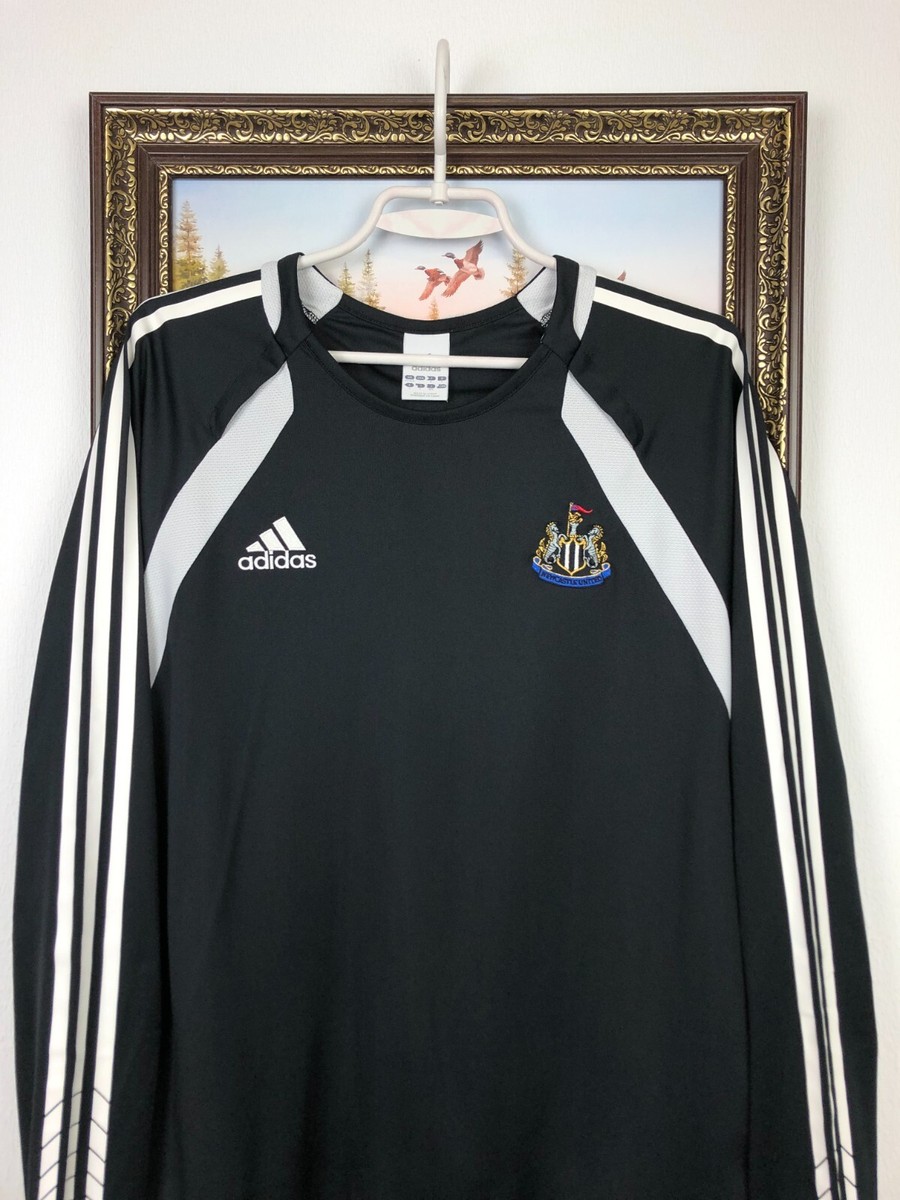 Vintage Adidas Newcastle United Football Train Jacket Long Sleeve