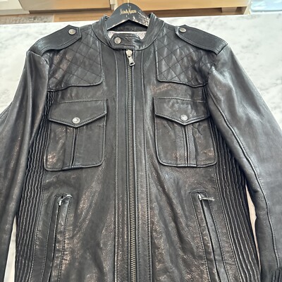 D&G Dolce Gabbana Leather Jacket