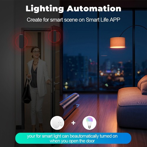 Wireless Door Sensor For for Window Smart Home Security Remote Control - Afbeelding 9 van 12