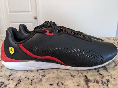 PUMA Scuderia Ferrari mens size 14 Drift Cat Deima Motorsport shoes Black