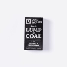 Duke Cannon Big Ass Lump Of Coal Big Brick of Soap for Men 10 oz Made In USA