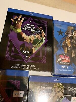 Jojo `S Bizarre Adventure 3ª Season 5 Blu-Ray New Sealed (Sleeveless Open)  R2