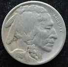 KAPPYSCOINS  G6490  1919S  FINE  BUFFALO NICKEL FILL THAT HOLE