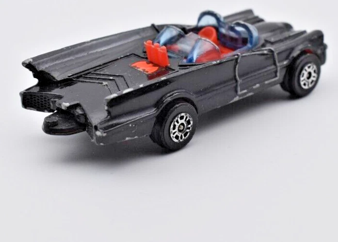 Corgi Juniors Batmobile Batman Car black. 1/64. Vintage. Great Britain - Image 2 of 4