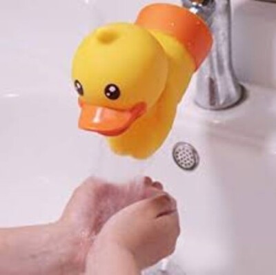 Duck Water Faucet Extender Cover for Baby Kid Hand Washing Bathing ...