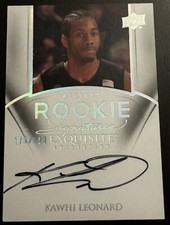 2011-12 Kawhi Leonard Exquisite Auto/Autograph RC Rookie 175/199 RARE RARE RARE