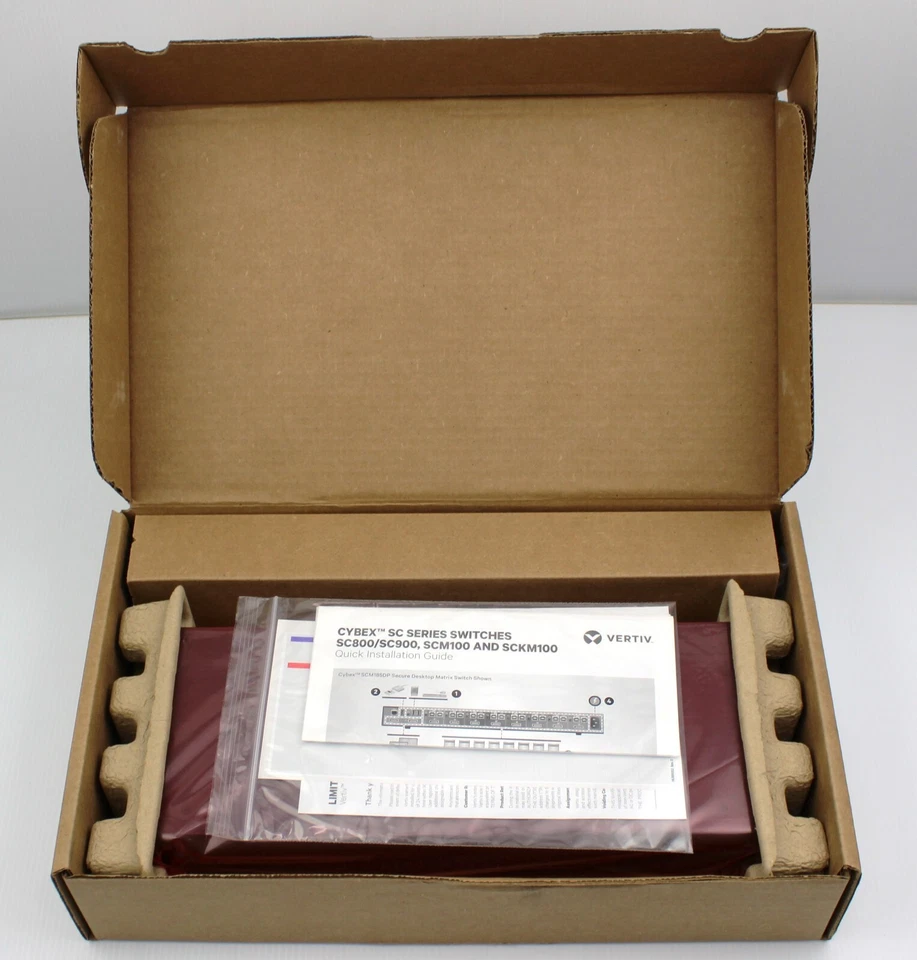 Vertiv | SC940D | SC940D-001 | Cybex SC 4-Port DP DH Secure KVM Switch - New - Image 3 of 4