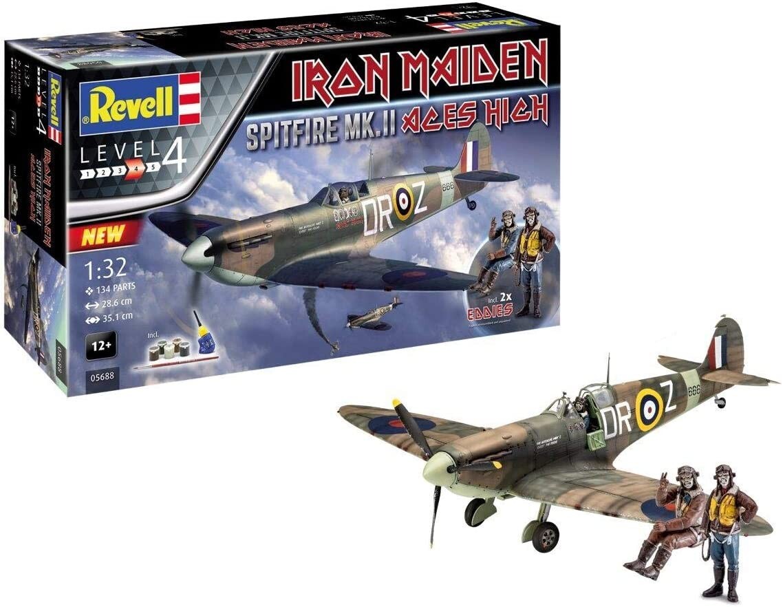 Revell 05688 KIT Spitfire MK.II Aces High Iron Maiden 1/32 - 5688