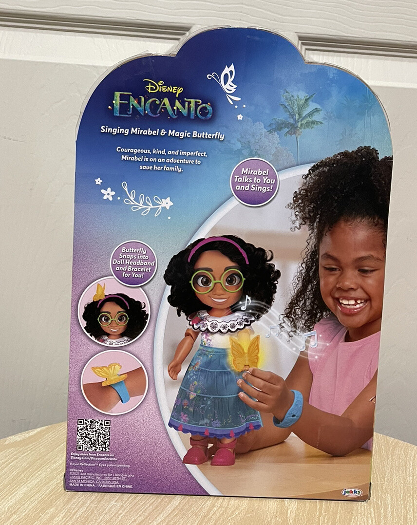 Disney Encanto Singing Mirabel & Magic Butterfly Doll NEW