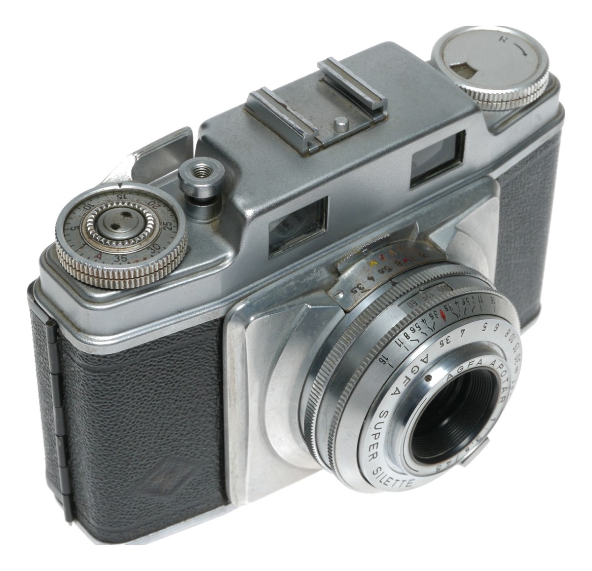 Agfa Super Silette 35mm Film Rangefinder Camera Apotar 1:3.5/45 | eBay