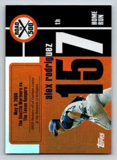 2007 Topps Alex Rodriguez Road to 500 #ARHR157 Alex Rodriguez (ref 185284)