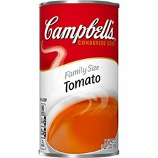 Sopa de tomate condensada tamaño familiar Campbell's, 23,2 oz. Lata