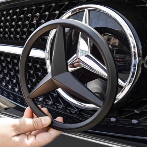 Insignia parrilla delantera Mercedes Benz emblema estrella W463A clase G G550 G63 Foto 3 de 4