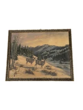 "Deer Country in Winter" by L.H. Peters, From the Great Falls Mt Breweries Inc.