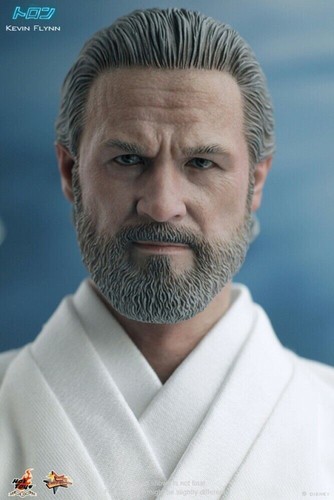 Hot Toys 1/6 MMS144 TRON Regacy Jeff Bridges as Kevin Flynn Figure Sealed NIB - Picture 3 of 10
