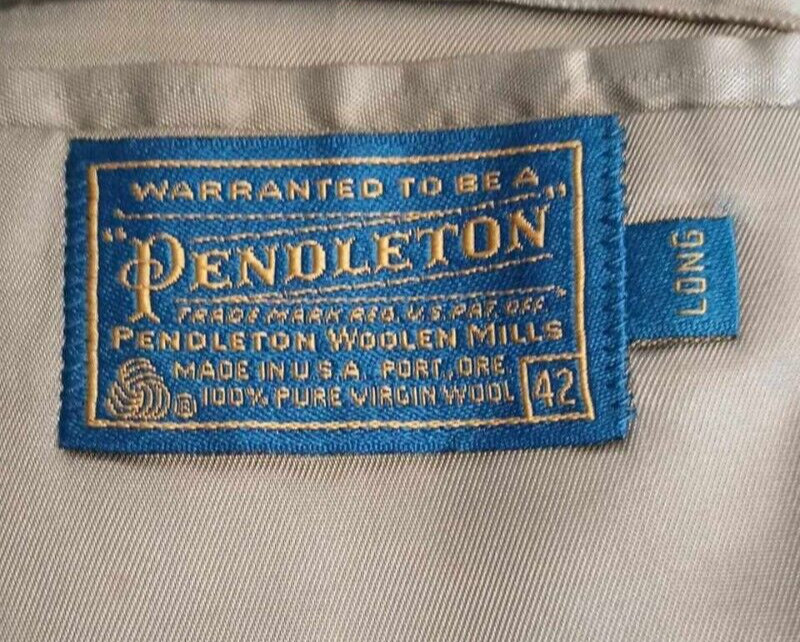 Pendleton 2 Button Virgin Wool Blazer  vintage Si… - image 2