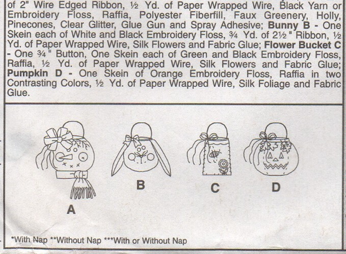 McCalls Sewing Pattern 5257 EASY Door Hangings Christmas Easter Halloween New - Picture 11 of 13