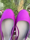Ecco Anine Fuchsia Sling Back Flats Size 8-8.5 — photo 5