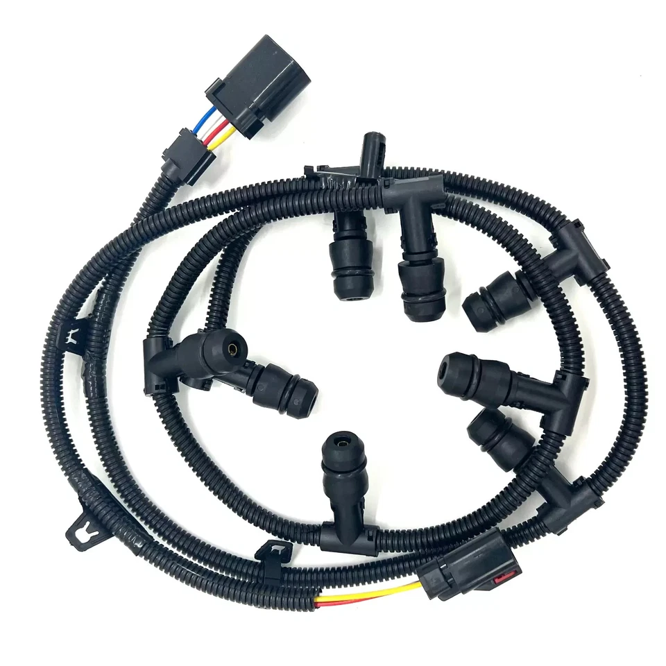 Motorcraft ZD13 glow plug & Harness Kit For 04-10 Ford F250 6.0L Powerstroke Foto 3 de 4